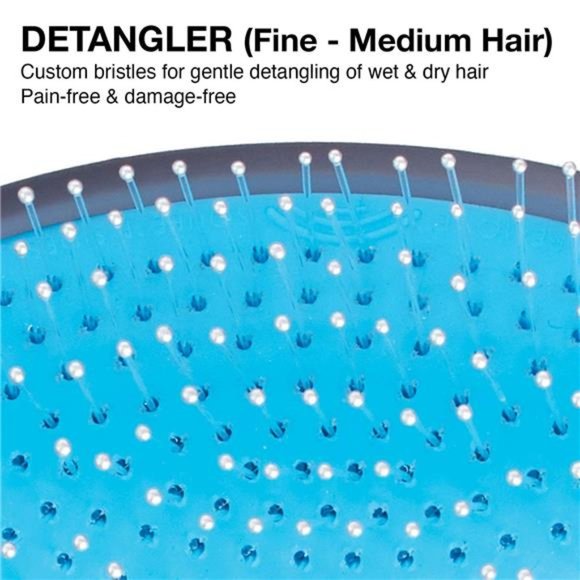 Brush Detangler,removable cushion for easycleaning,scalphugging for scalpmassage - Picture 2 of 6